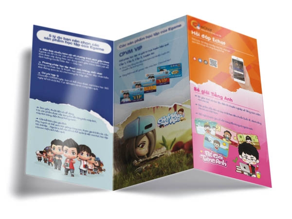 In tờ rơi cán bóng